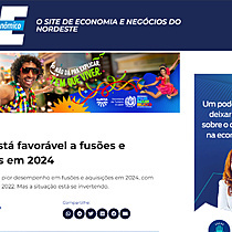Cenrio est favorvel a fuses e aquisies em 2024